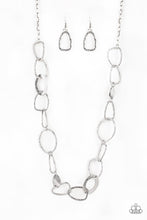 Load image into Gallery viewer, Metro Nouveau - Silver Necklace - NEW RELEASE
