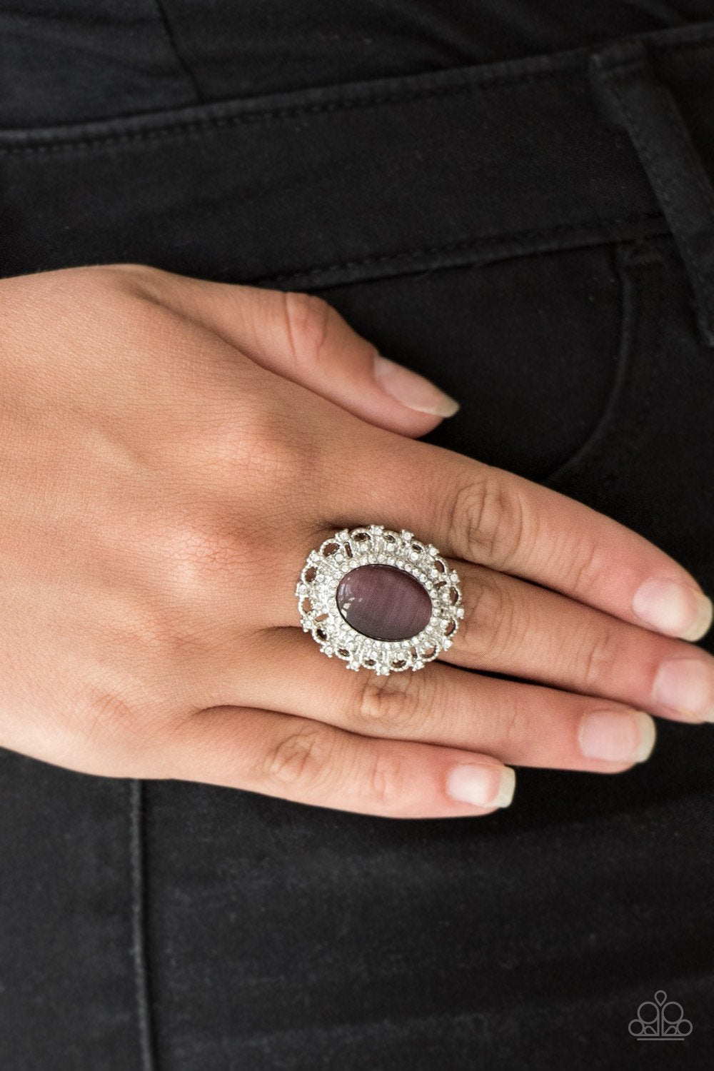 BAROQUE The Spell - Purple Moonstone Ring - NEW RELEASE