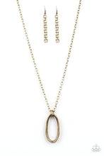 Load image into Gallery viewer, Grit Girl - Brass Necklace - NEW RELEASE
