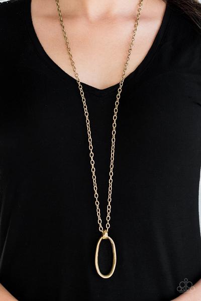 Grit Girl - Brass Necklace - NEW RELEASE