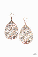 Load image into Gallery viewer, Grapevine Grandeur - Copper Filigree Earring - NEW RELEASE
