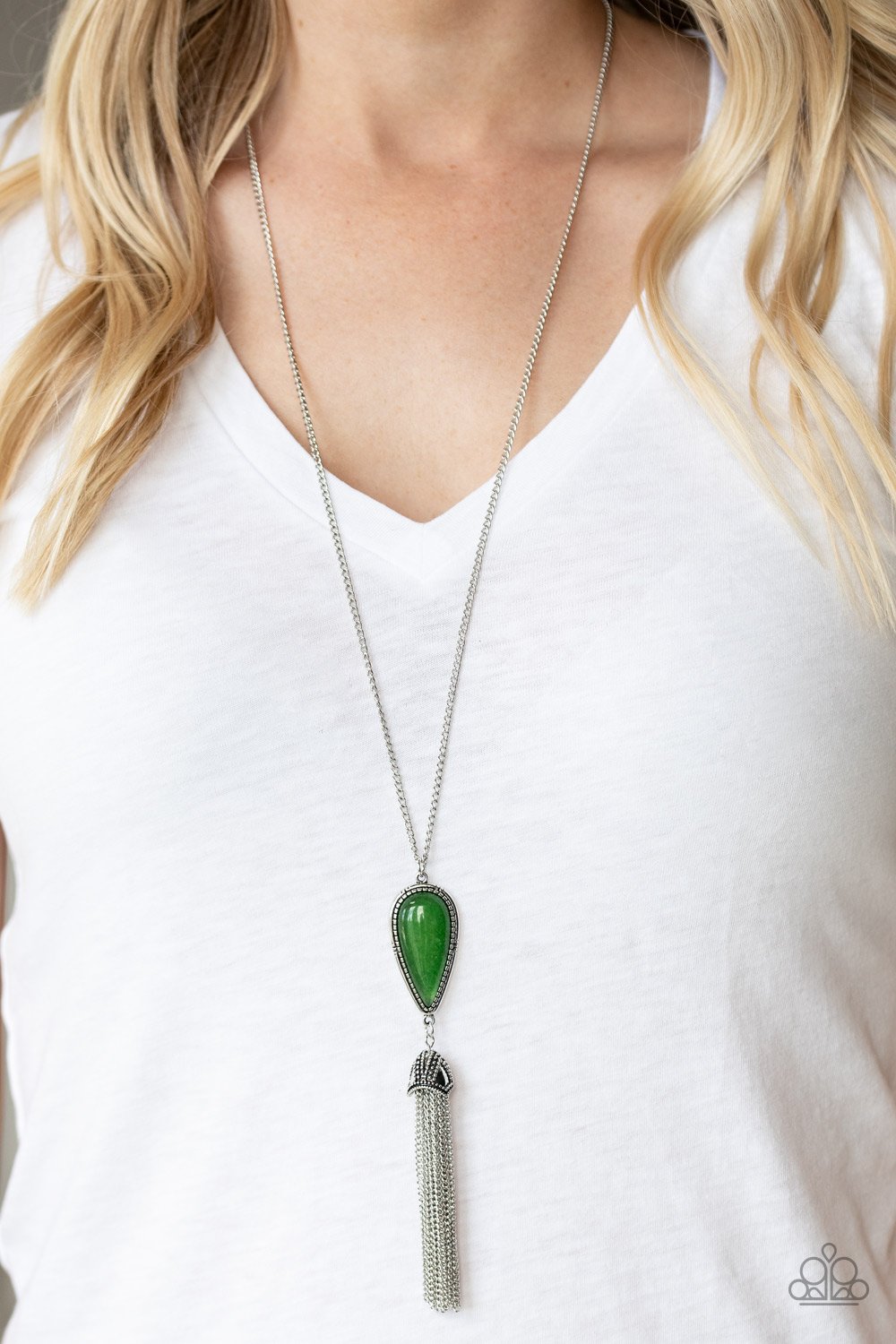 Zen Generation - Green Necklace