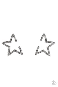 Star Player - Silver Earring