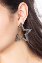Load image into Gallery viewer, Star Player - Silver Earring
