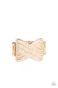 Girl Boss Glitter - Gold Ring