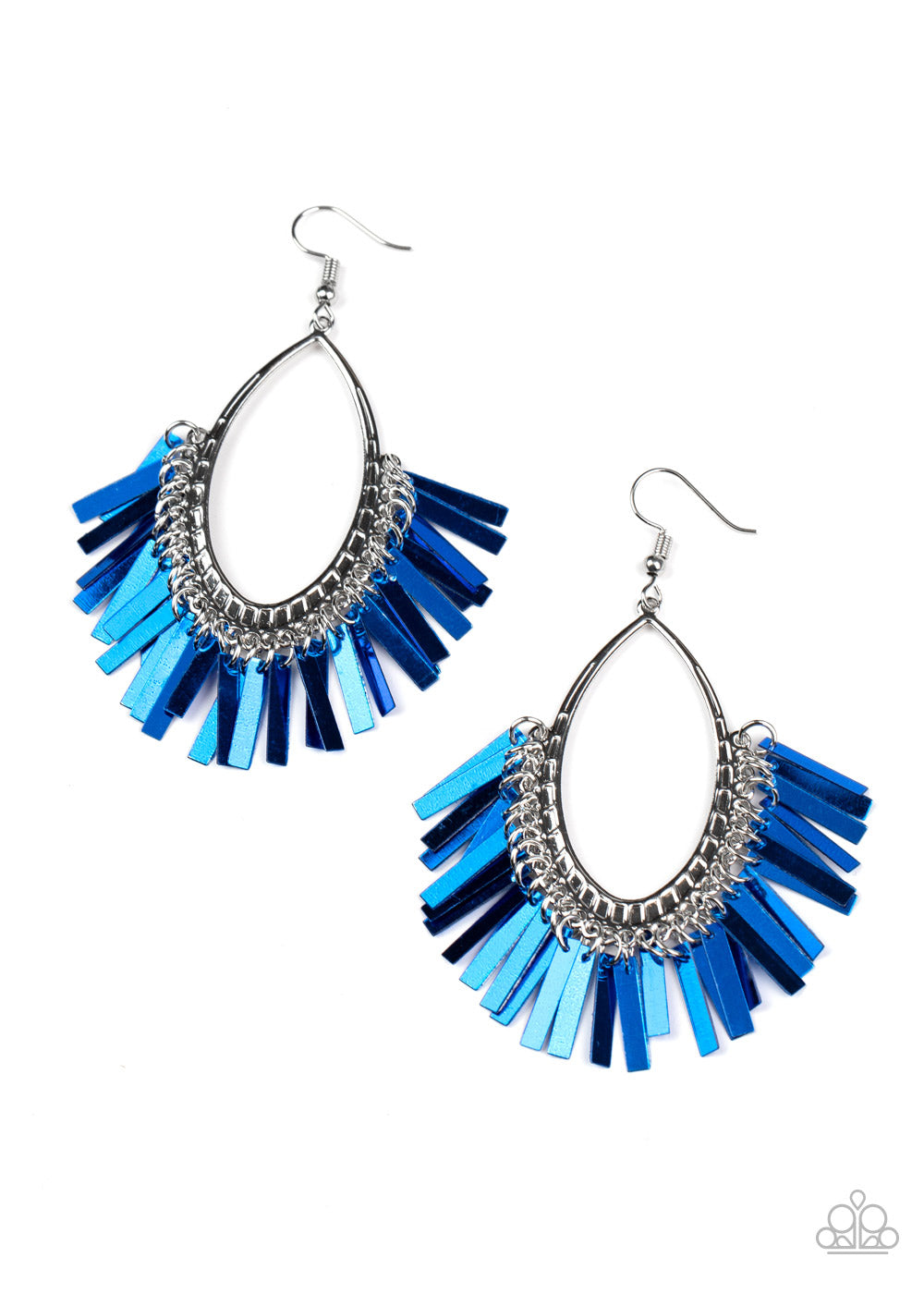 Fine-Tuned Machine - Blue earring