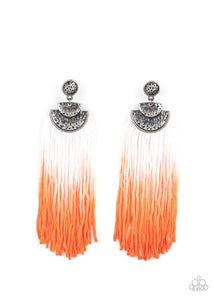 Dip it Up - Orange Earring