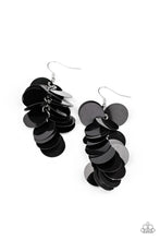 Load image into Gallery viewer, Now You SEQUIN It - Black Earring
