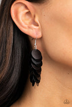Load image into Gallery viewer, Now You SEQUIN It - Black Earring
