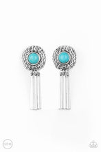 Load image into Gallery viewer, Desert Animal - Blue clip on earring
