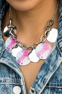 Tie Dye Drama - Multi Necklace - NEW RELEASE