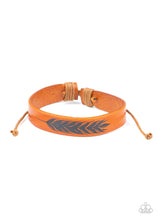 Load image into Gallery viewer, This QUILL All Be Yours - Brown feather Urban Bracelet

