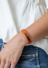 Load image into Gallery viewer, This QUILL All Be Yours - Brown feather Urban Bracelet

