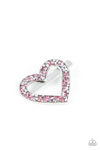 Love is a Battlefield - Pink Hair Clip