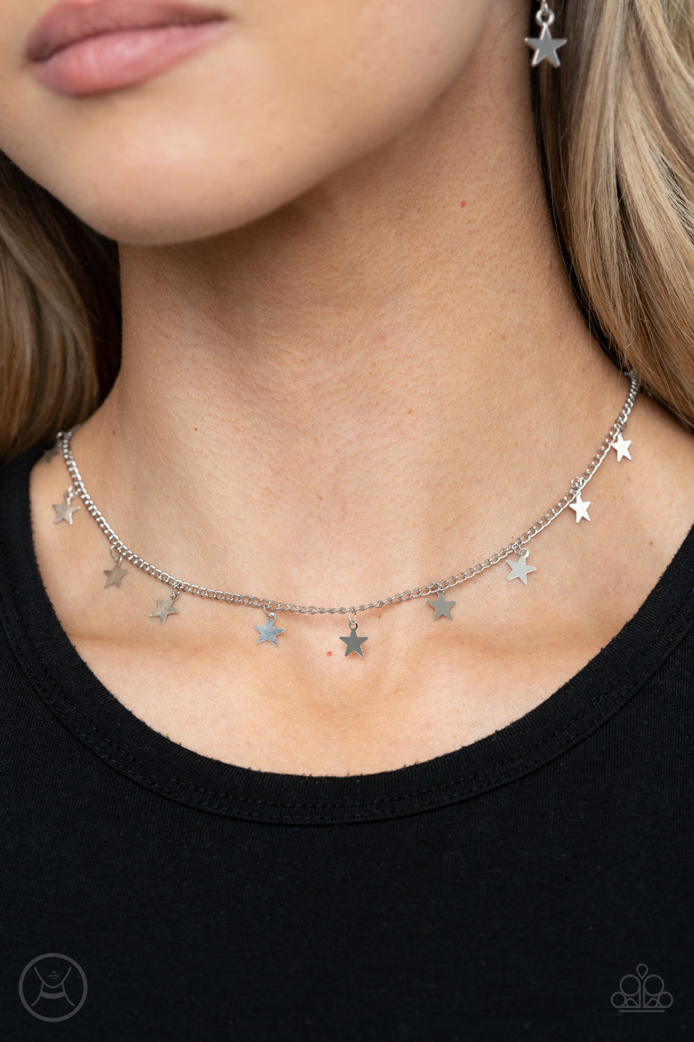 Starry Skies - Silver Choker