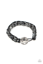 Load image into Gallery viewer, Homespun Stones  - Black Urban Bracelet
