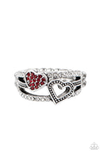 Load image into Gallery viewer, You Make My Heart BLING - Red Heart Ring
