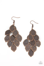 Load image into Gallery viewer, Loud and Leafy - Copper Leaf Earring
