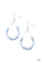 Load image into Gallery viewer, Wink Wink - Blue wire Earring iridescent
