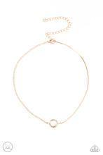 Load image into Gallery viewer, Gotta Split - Gold Choker Necklace
