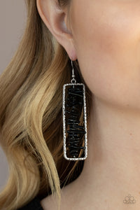 Dont QUARRY, Be Happy - Black Earring - NEW RELEASE