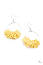 Load image into Gallery viewer, Flirty Florets - Yellow Flower Earring

