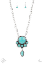 Load image into Gallery viewer, Geographically Gorgeous - Blue Turquoise Necklace
