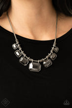 Load image into Gallery viewer, Urban Extravagance - Silver Rhinestone Necklace
