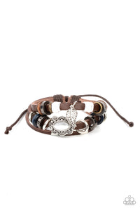 Mystically Mediterranean - White Cat Eye Urban Bracelet