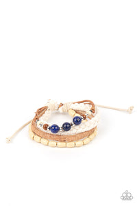 Natural-Born Navigator - Blue Urban Bracelet