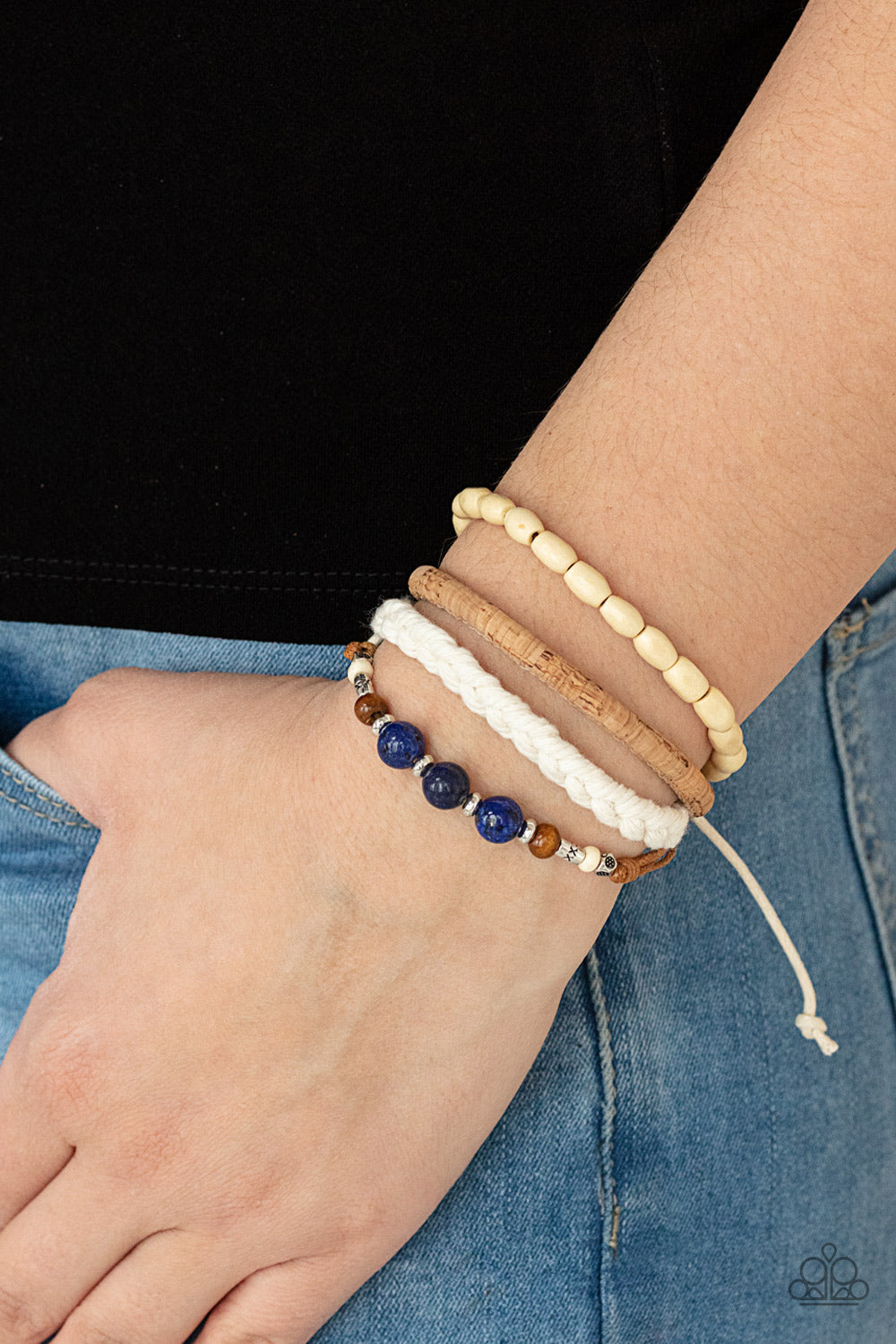 Natural-Born Navigator - Blue Urban Bracelet