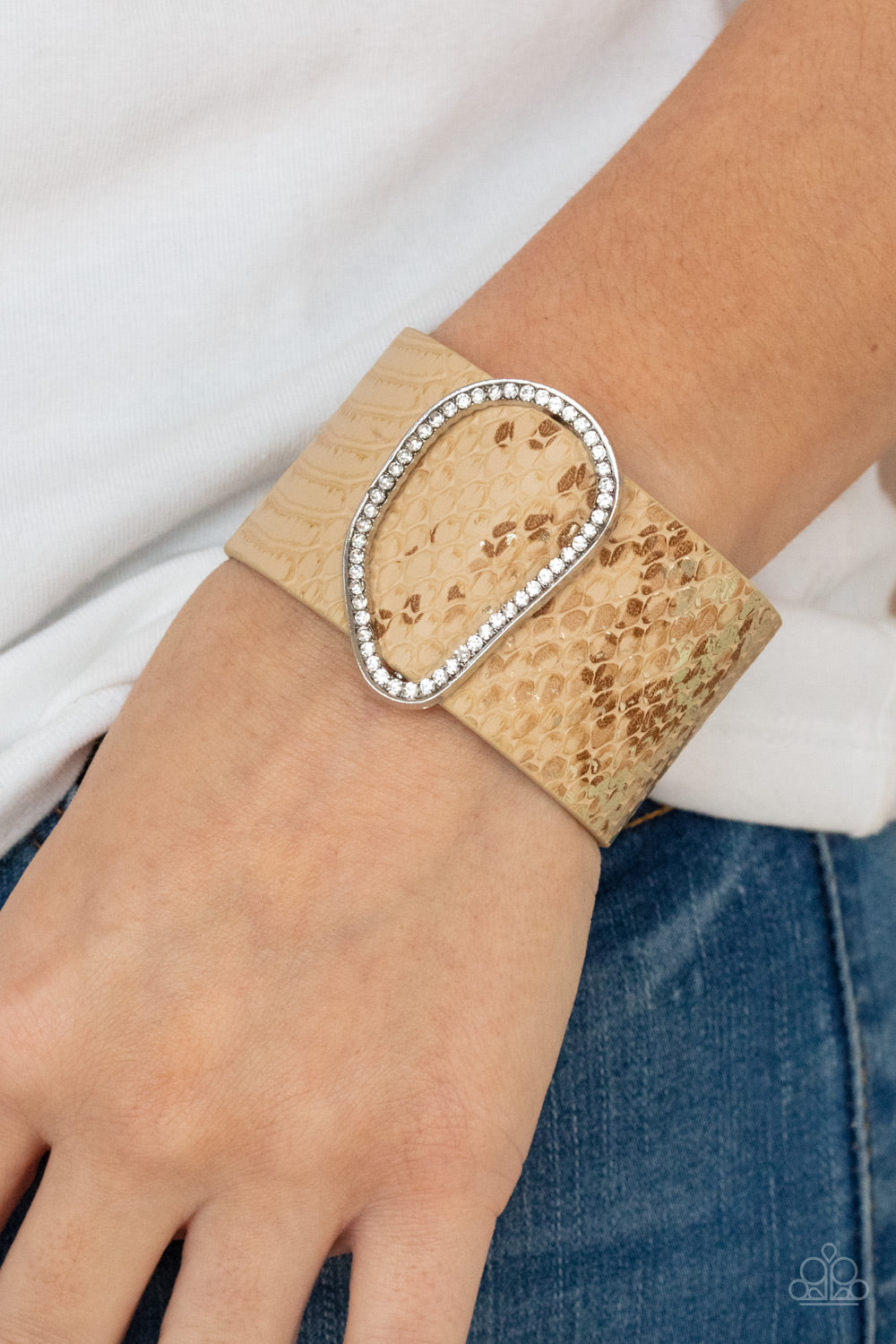 HISS-tory In The Making - Brown Snake Snap Bracelet - NEW RELEASE