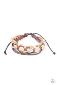 Run The Rapids - Pink Urban Wood Bracelet - NEW RELEASE
