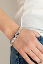 Load image into Gallery viewer, A Chic Clique - Blue Cuff Bracelet - NEW RELEASE
