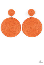 Load image into Gallery viewer, Circulate The Room - Orange Post Earring - NEW RELEASE
