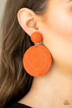 Load image into Gallery viewer, Circulate The Room - Orange Post Earring - NEW RELEASE
