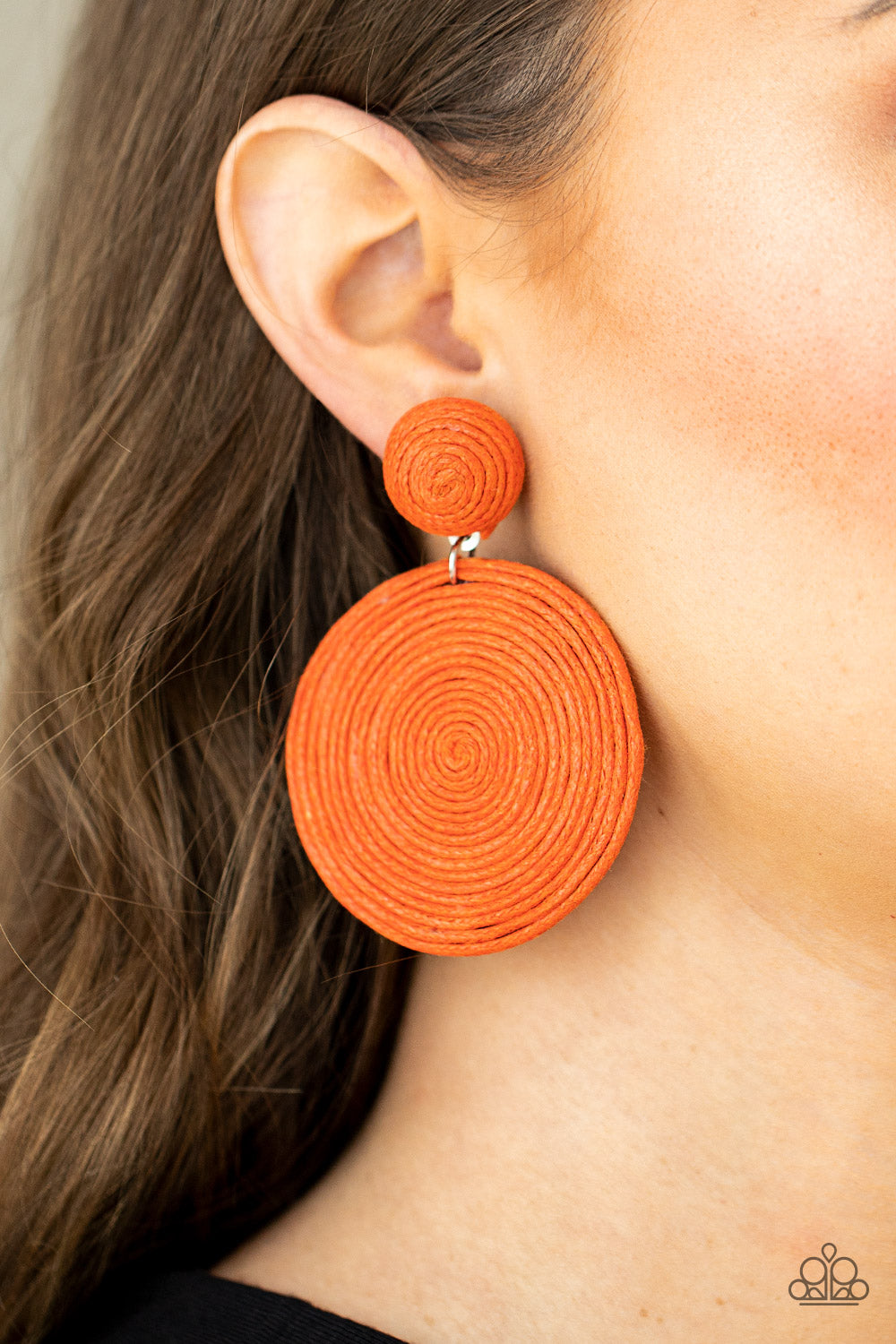 Circulate The Room - Orange Post Earring - NEW RELEASE