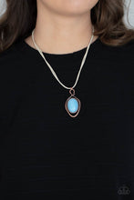Load image into Gallery viewer, Desert Mystery - Copper Moonstone Necklace - NEW RELEASE
