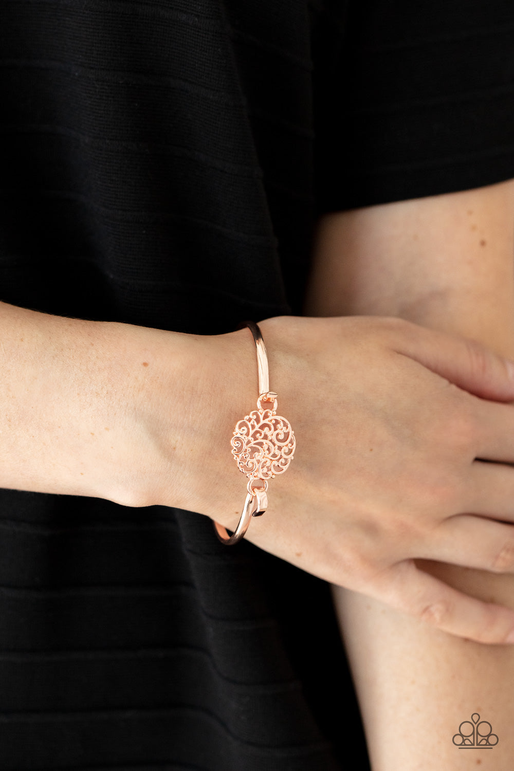 Filigree Fiesta - Rose Gold Cuff Bracelet - NEW RELEASE