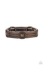 Load image into Gallery viewer, Rustic Redux - Copper Stretchy Bracelet
