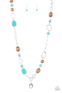 Prairie Reserve - Blue Lanyard Necklace - NEW RELEASE
