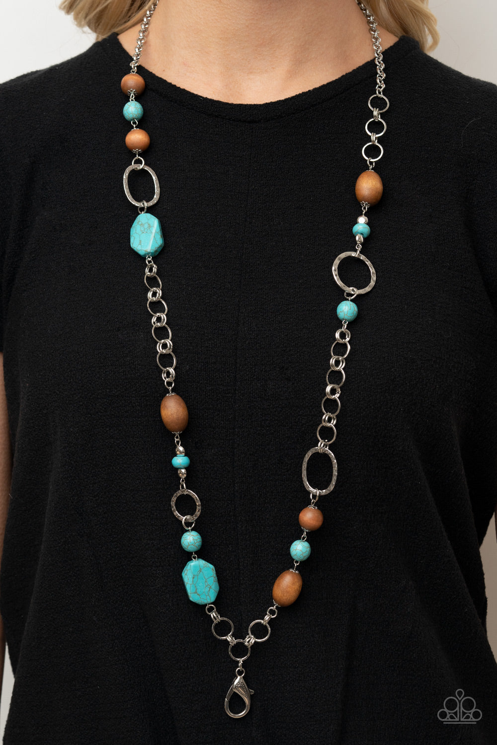 Prairie Reserve - Blue Lanyard Necklace - NEW RELEASE