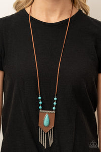 Enchantingly Tribal - Blue Necklace - NEW RELEASE