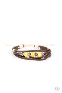 Homespun Radiance - Yellow Urban Bracelet - NEW RELEASE