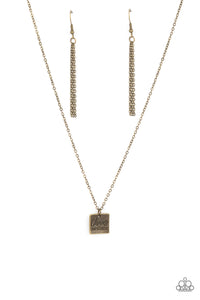 Chaos Coordinator - Brass Necklace - NEW RELEASE