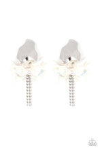Load image into Gallery viewer, Harmonically Holographic - White Post Earring - NEW RELEASE
