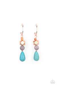 Boulevard Stroll - Copper Multi Hoop Earring - NEW RELEASE
