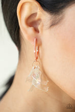 Load image into Gallery viewer, Jaw-Droppingly Jelly - Copper Hoop Earring - NEW RELEASE
