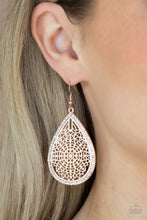 Load image into Gallery viewer, Fleur de Fantasy - Rose Gold Earring - NEW RELEASE
