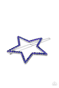 Stellar Standout - Blue Star Hair Clip